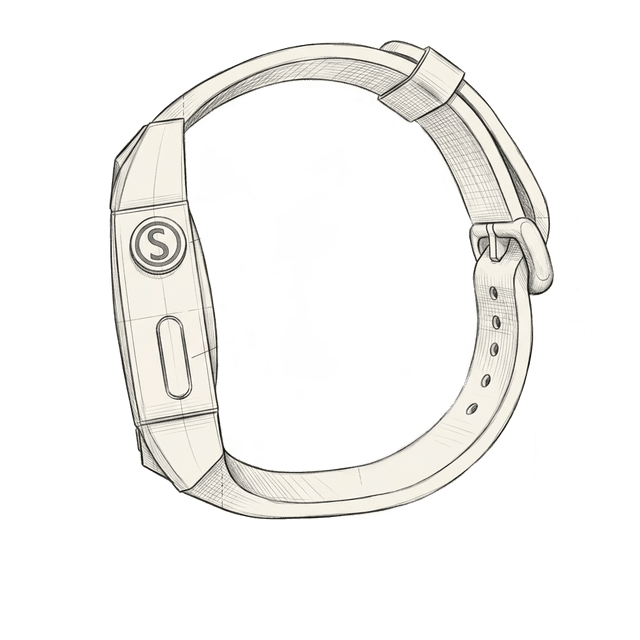 Watch Technical Drawing